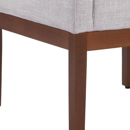 Gray and Black Upholstered Dining Arm Chair HomeRoots