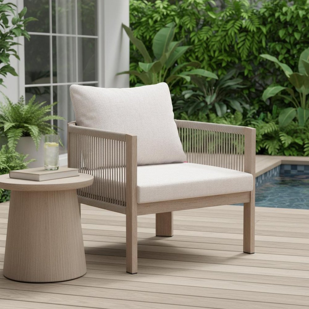 31" Aluminum Outdoor HomeRoots