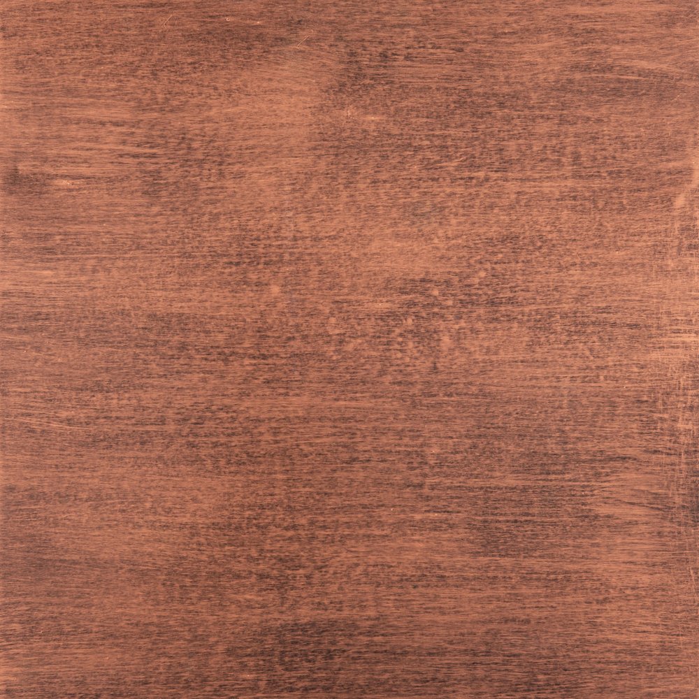 32" Black and Copper Mirrored Glass and Steel Solid Coffee Table HomeRoots