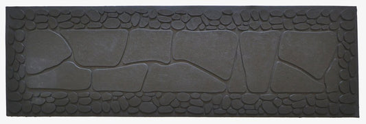 10" X 33" Black Rubber Outdoor Door Mat