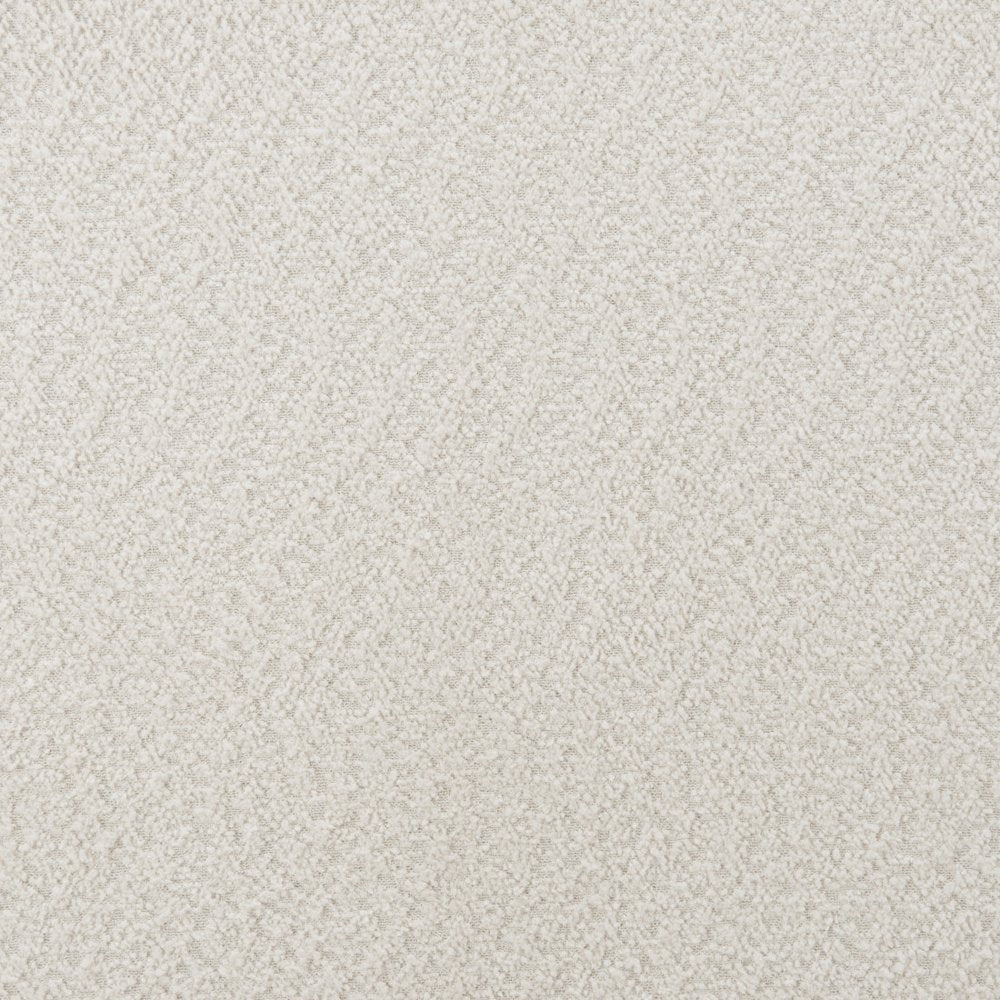 Ivory Solid Wood And Boucle King Bed Frame HomeRoots