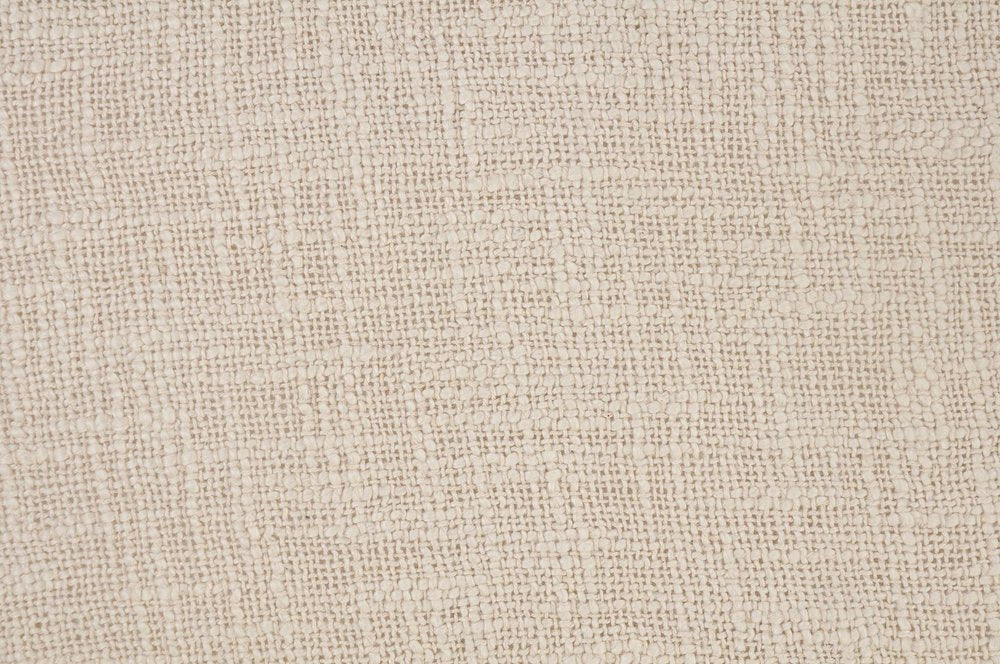Set of Two 20" Beige Cotton Throw Pillows — view 1
