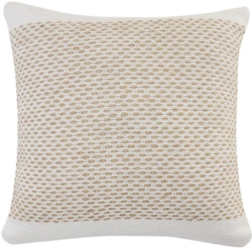 Set of Two 20" Natural Striped Throw Pillows — view 6