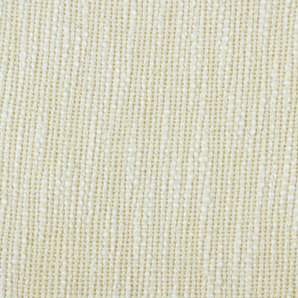 Set of Two 20" Lemon Cotton Throw Pillows with Fringe — view 3