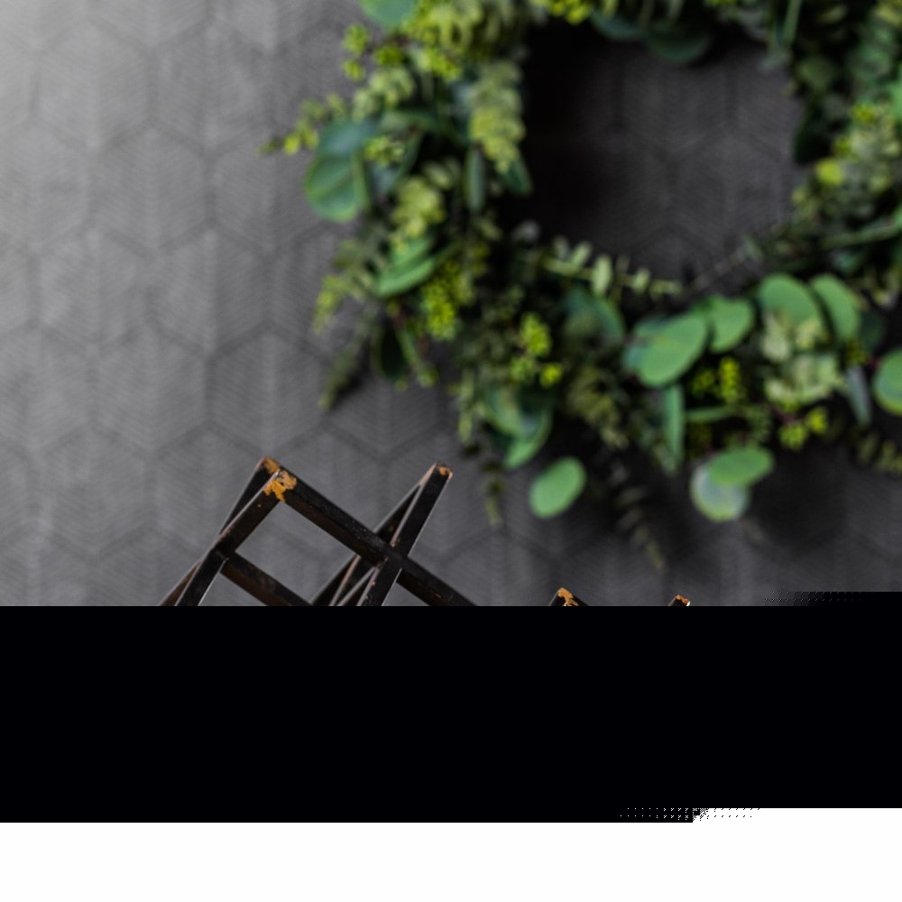Set of Two Black Iron Tabletop Sculpture HomeRoots