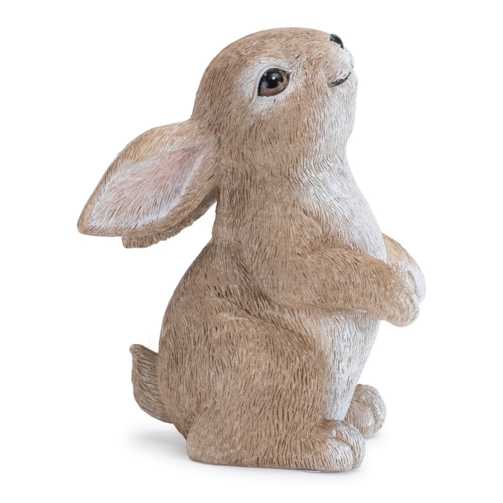 Set of Four Beige Polyresin Figurine Tabletop Sculpture HomeRoots