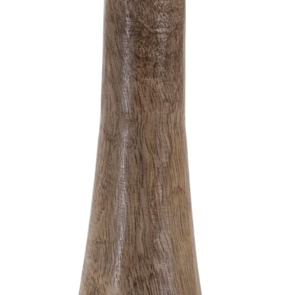 Set of Four White Wood Tabletop Sculpture HomeRoots