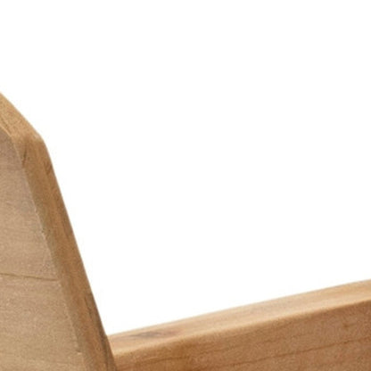 10" Brown Wood Tabletop Sculpture HomeRoots