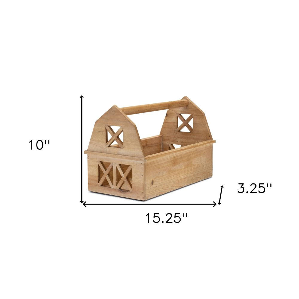 10" Brown Wood Tabletop Sculpture HomeRoots