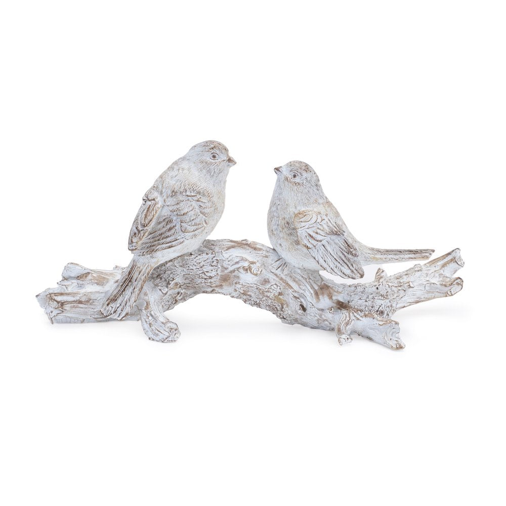 4" White Polyresin Figurine Tabletop Sculpture HomeRoots