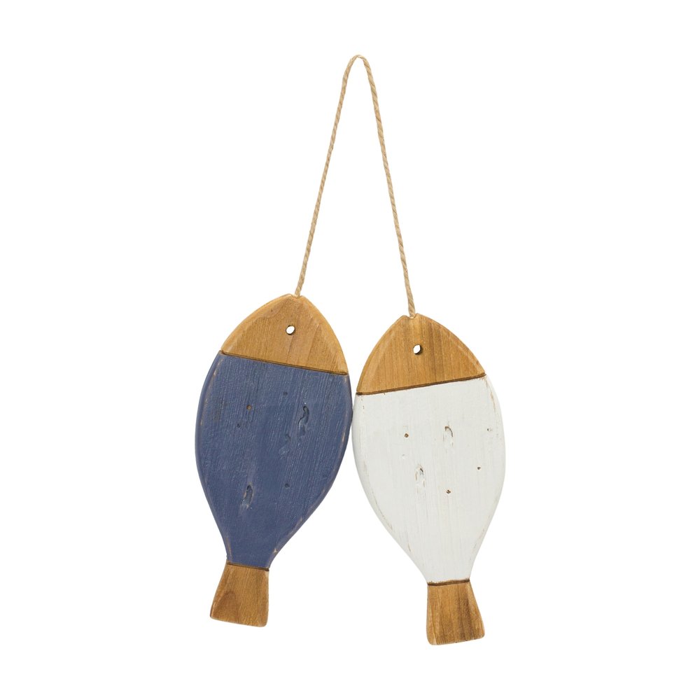 Set of Two White Fabric Figurine Tabletop Sculpture HomeRoots