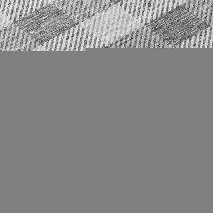 3' X 5' Gray And Charcoal Plaid Washable Indoor Outdoor Area Rug HomeRoots