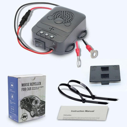 Car Ultrasound Mouse Repeller Intelligent Sensor Circuit Protection Repeller Equipment Accessories - FurniFindUSA