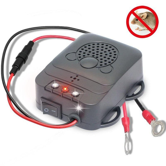 Car Ultrasound Mouse Repeller Intelligent Sensor Circuit Protection Repeller Equipment Accessories - FurniFindUSA