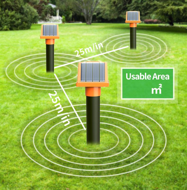 High Power Rat Repeller LED Light Source Variable Frequency Ultrasonic Snake Repeller Solar Rat Repeller - FurniFindUSA