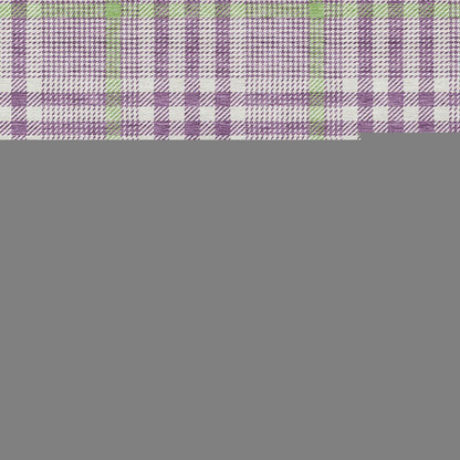 3' X 5' Purple Green And Ivory Plaid Washable Indoor Outdoor Area Rug HomeRoots