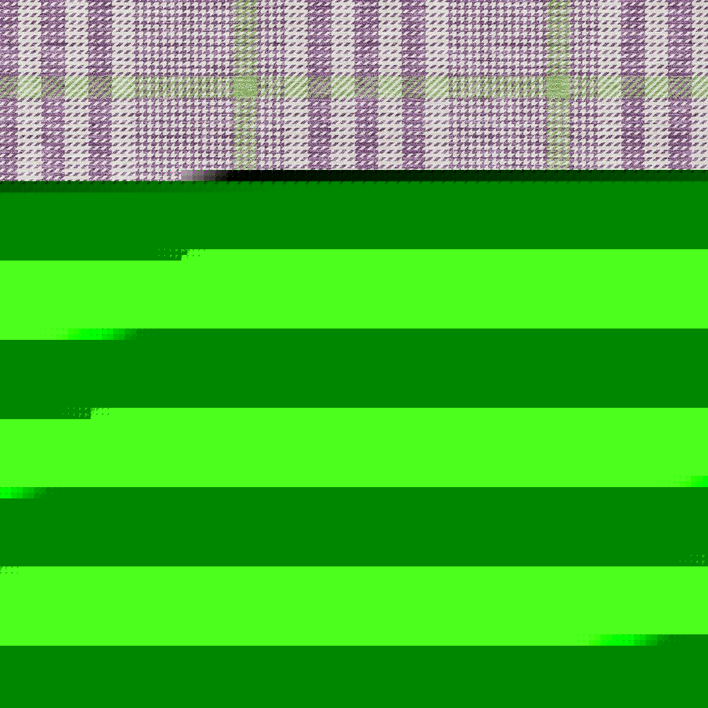 3' X 5' Purple Green And Ivory Plaid Washable Indoor Outdoor Area Rug — view 29