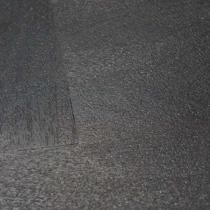 48" Black Solid Wood Geo Frame Coffee Table