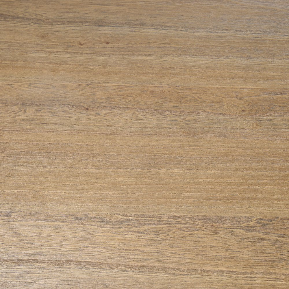 55" Natural Solid Wood Oval Coffee Table HomeRoots