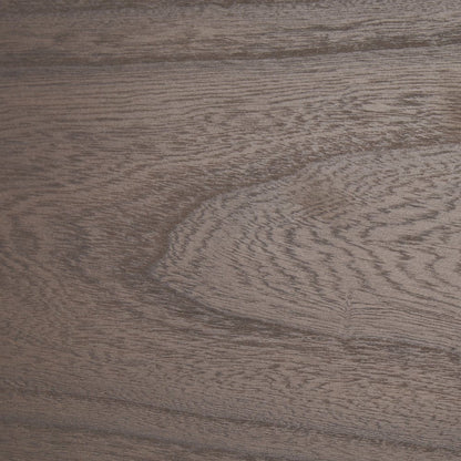 91" Brown Solid Wood Oval Dining Table