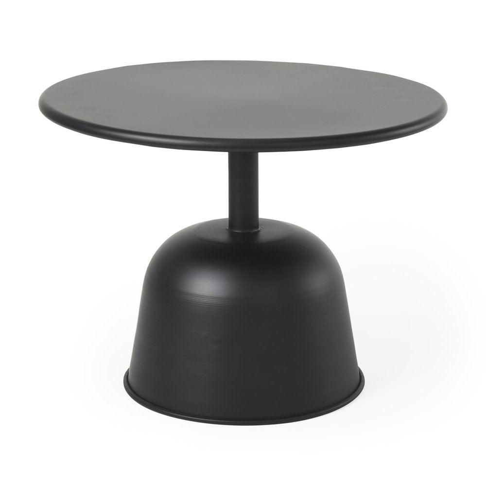 20" Black Iron and Metal Tray Table HomeRoots