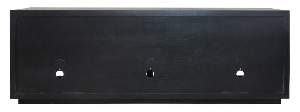 95" Dark Brown Solid Wood Sideboard With Six Glass Doors HomeRoots