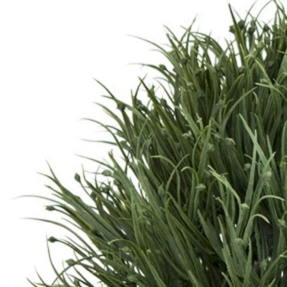 Set of Six 7" Green Artificial