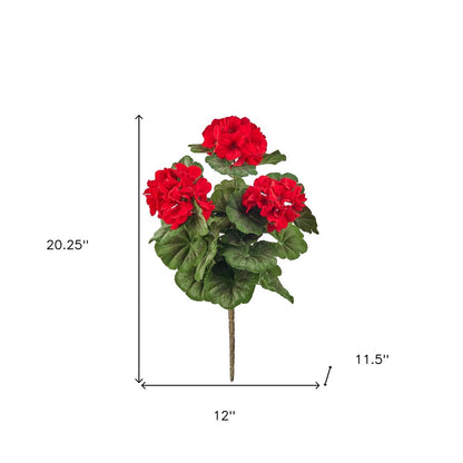 Set of Two 20" Green Artificial