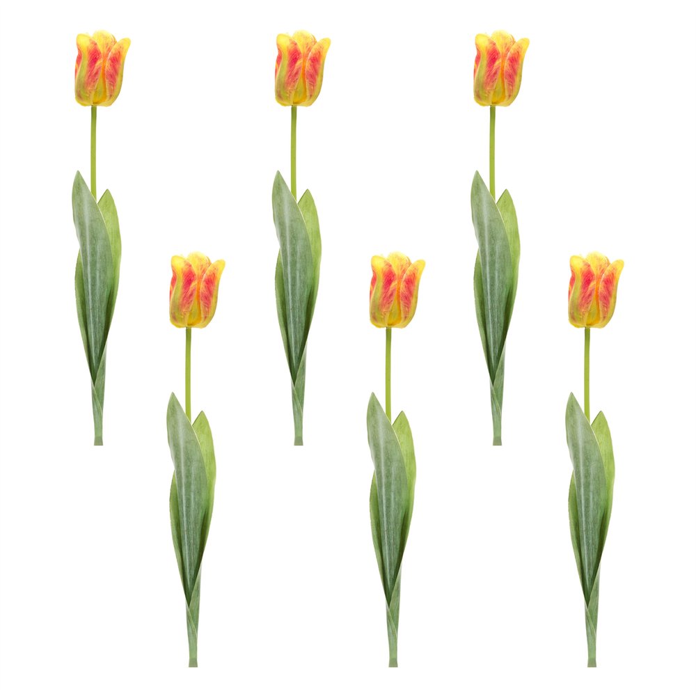 Set of Six 27" Green Artificial