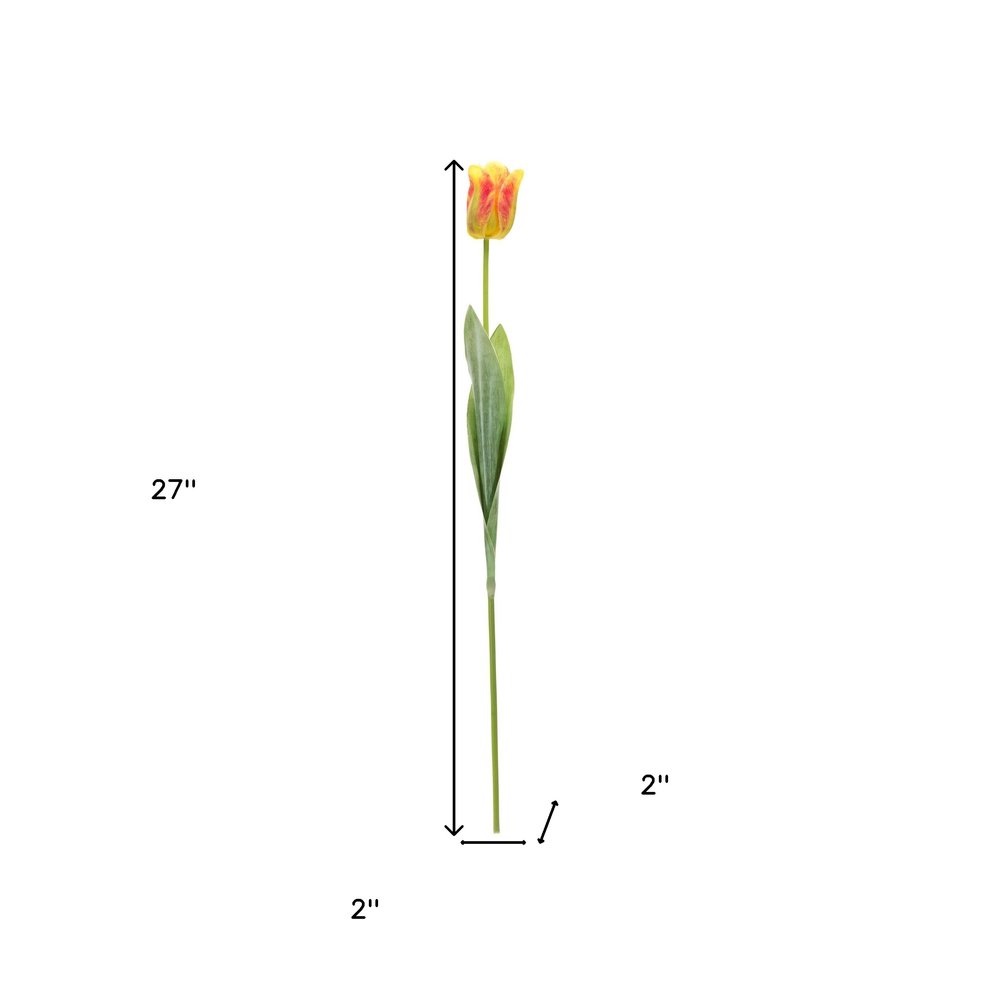 Set of Six 27" Green Artificial
