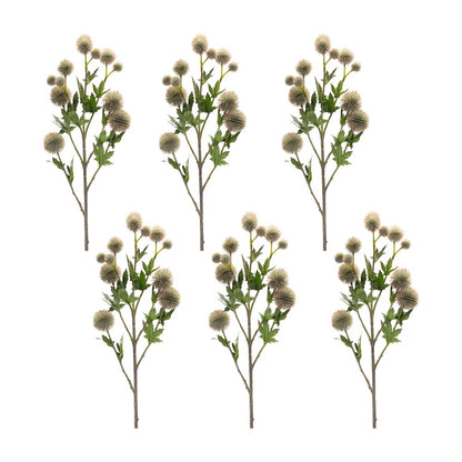 Set of Six 26" Green Artificial