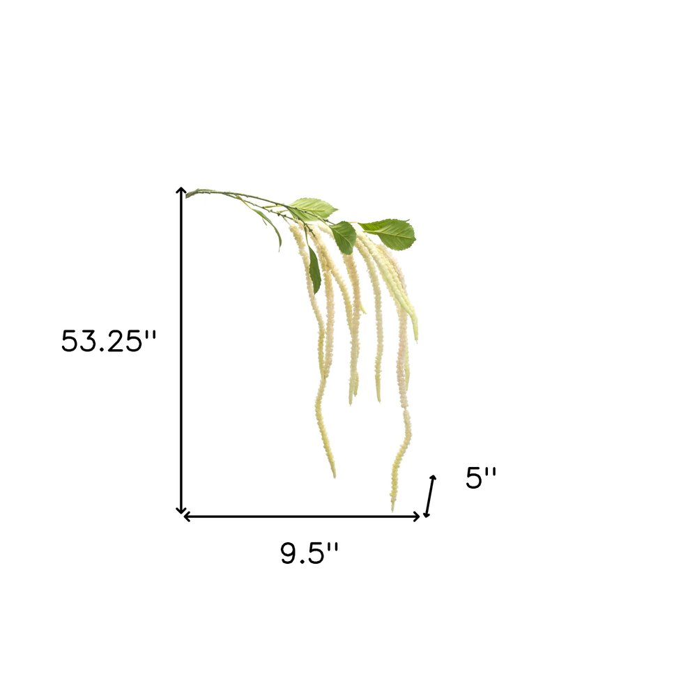 Set of Four 53" Green Artificial