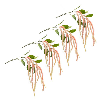 Set of Four 53" Pink Artificial