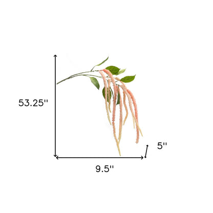Set of Four 53" Pink Artificial