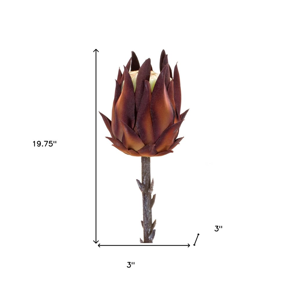 Set of Six 20" Orange Artificial