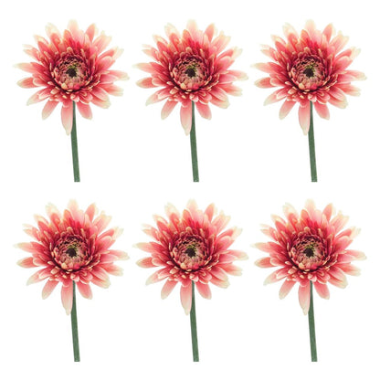 Set of Six 22" Pink Artificial