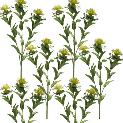 Set of Six 35" Green Artificial
