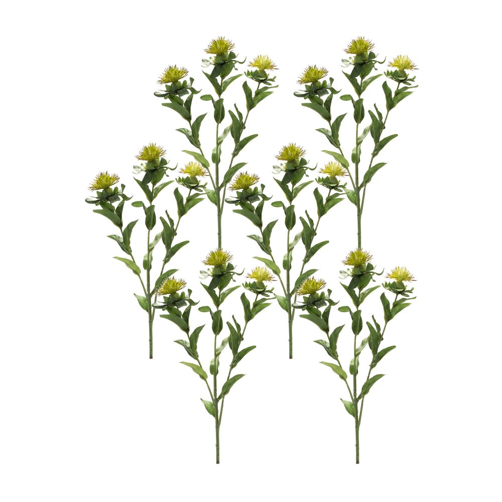 Set of Six 35" Green Artificial
