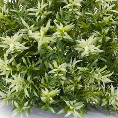 Set of Six 8" Green Artificial