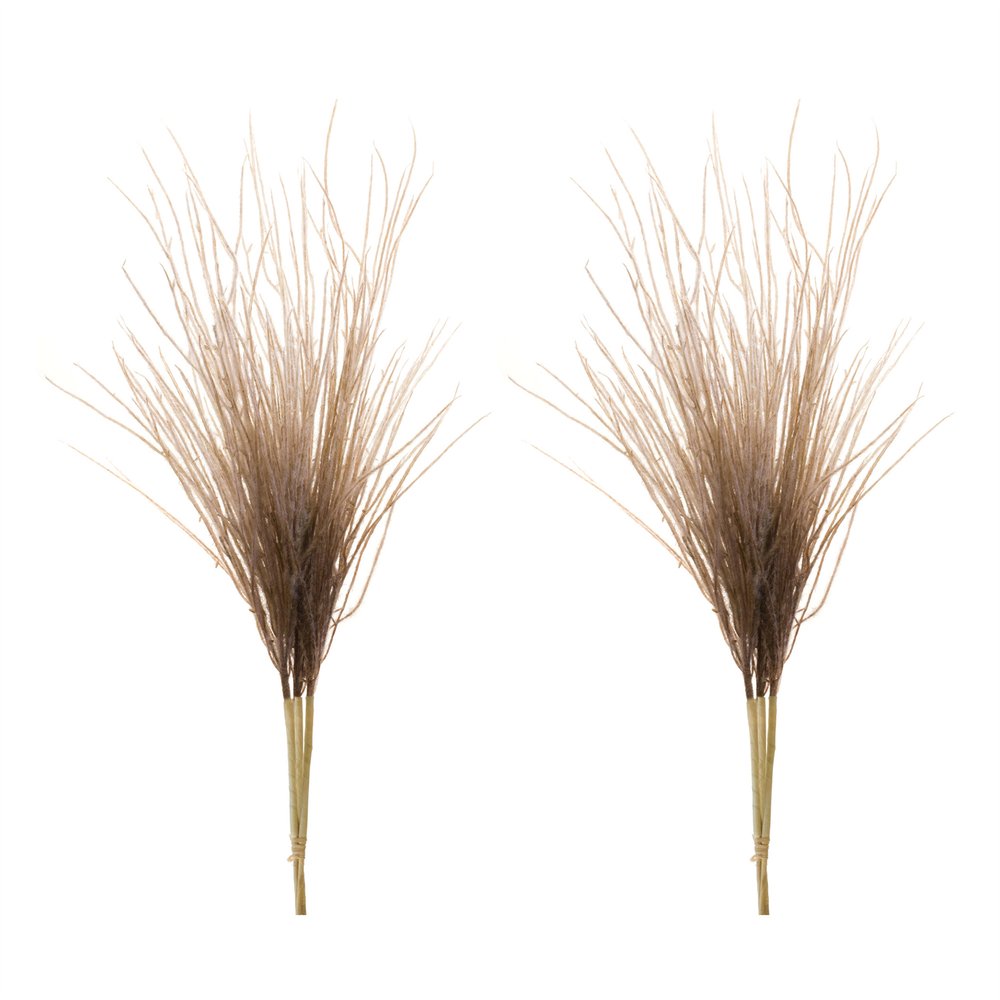 Set of Two 41" White Artificial