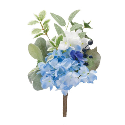 Set of Two 15" Blue Artificial
