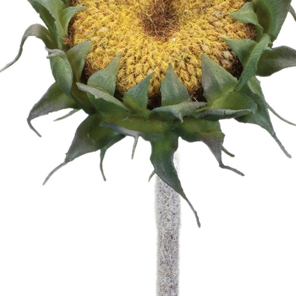 Set of Six 4" Yellow Artificial HomeRoots