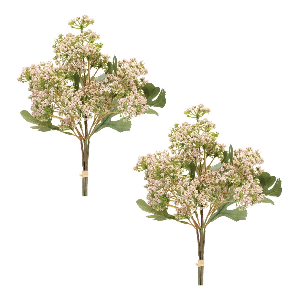 Set of Two 15" Green Artificial