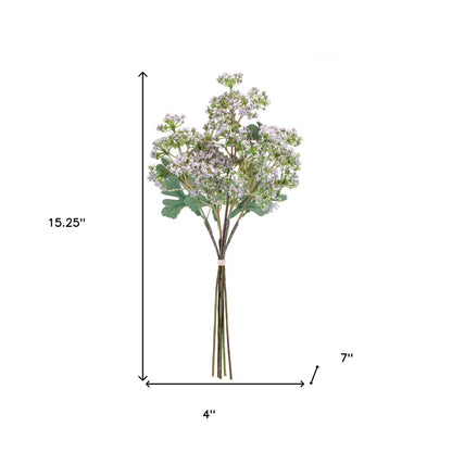 Set of Two 15" Green Artificial