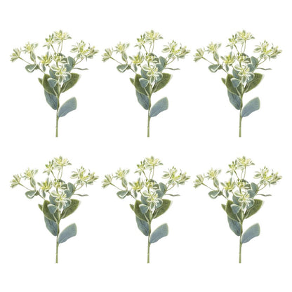 Set of Six 19" Green Artificial