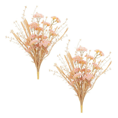 Set of Two 21" Pink Artificial