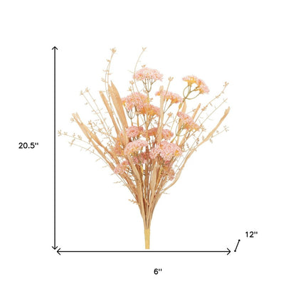 Set of Two 21" Pink Artificial