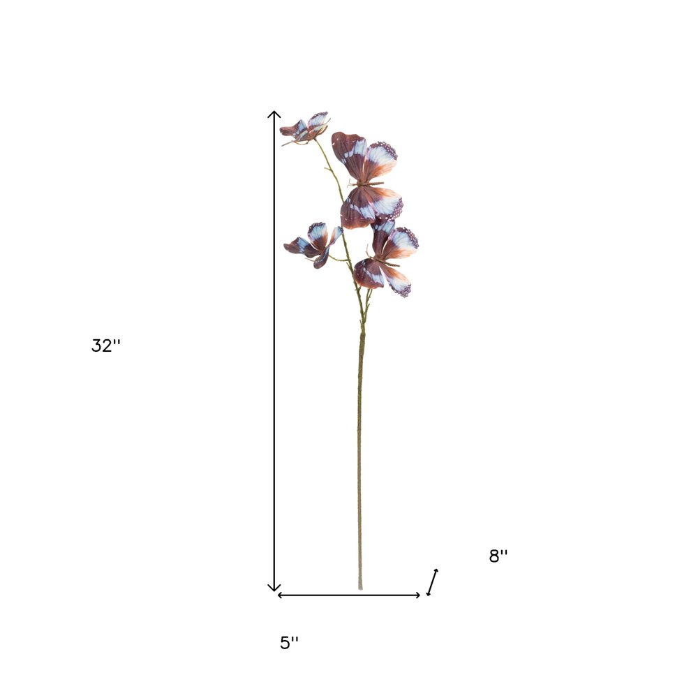 Set of Six 32" Brown Artificial