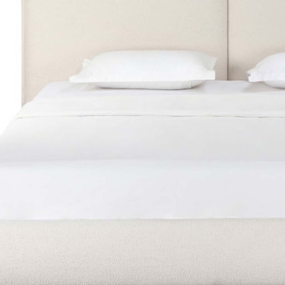 Beige Boucle Upholstered King Bed Frame HomeRoots