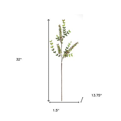 Set of Six 32" Red Artificial